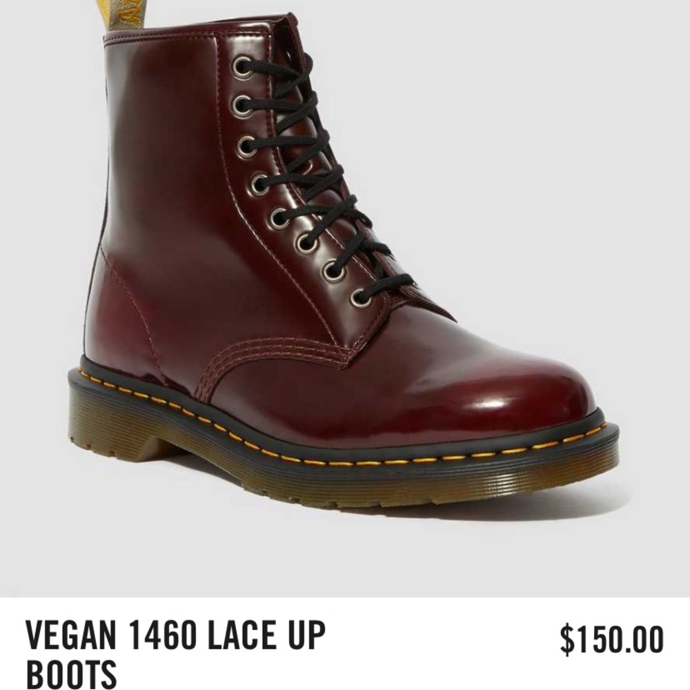 Dr Martens Vegan 1460 Lace Up Boots